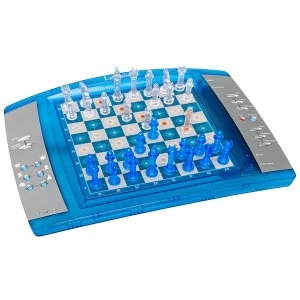 Lexibook Chesslight Electronic Chess Game with Touch Sensitive Keyboard - Blue