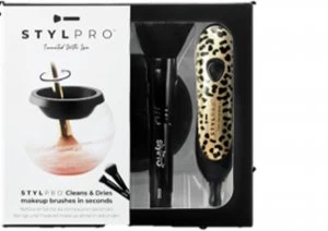 Stylpro Cheetah Makeup Brush Cleaner and Dryer Gift Set