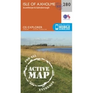 Isle of Axholme, Scunthorpe and Gainsborough by Ordnance Survey (Sheet map, folded, 2015)
