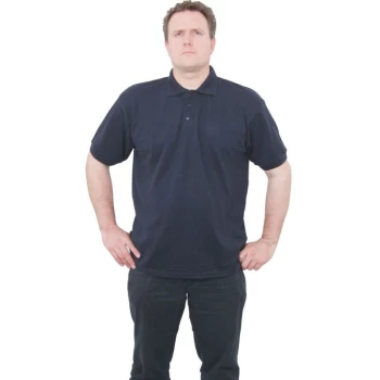 Sitesafe - 65/35 Small Black Polo Shirt