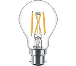 Philips Classic 5W LED Bulb BC/B22 GLS Warm White Dimmable - 77120100