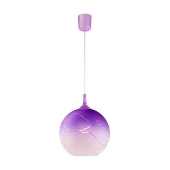Lamkur Lighting - Dome Pendants Purple, 1x E27