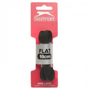 Slazenger Shoe Laces - Black Short