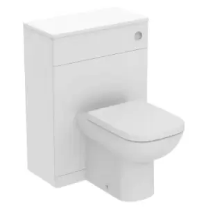 Ideal Standard I.life A 60Cm Matt White Wc Unit, Back To Wall Toilet, Soft Close Seat And Matt White Worktop