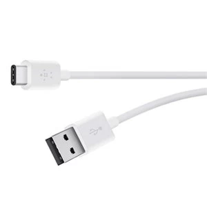 dbelkin 1.8m USB 2.0 type c USB C To USB A Cable White