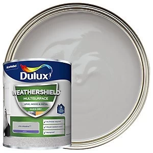Dulux Weathershield Multi Surface Quick Dry Chic Shadow Paint 750ml