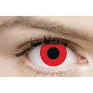 Bloody Red 1 Month Halloween Coloured Contact Lenses MesmerEyez XtremeEyez