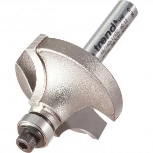 Trend Bearing Guided Ovolo and Round Router Cutter 32mm 16mm 1/4"