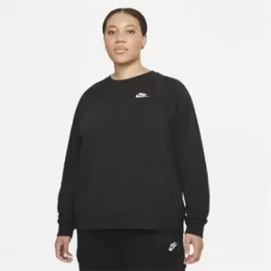 Nike Sportswear Essential Womens Crew (Plus Size) - Black
