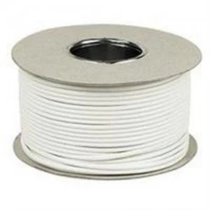 Labgear 3 Pair 6 Core Round White CW1308 Telephone Cable - 100 Meter