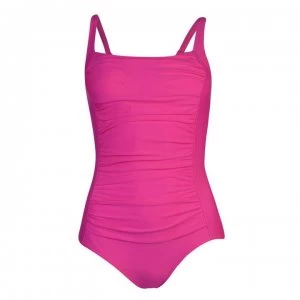 Zoggs Mandala Scoopback Swimsuit Ladies - Pink