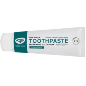Green People Fresh Mint & Aloe Vera Fluoride Toothpaste 50ml