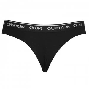 Calvin Klein CK One Foil Bikini Briefs - BLK SLV FOILUB1