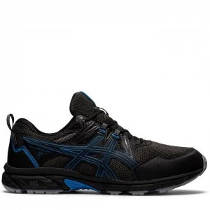 Asics Gel Venture 8 Waterproof Trail Running Shoes Mens - Black/Blue