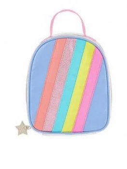 Accessorize Girls Rainbow Lunch Bag - Multi