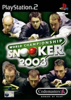 World Championship Snooker 2003 PS2 Game