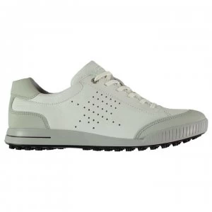 Ecco Street Retro Mens Golf Shoes - White/Concrete