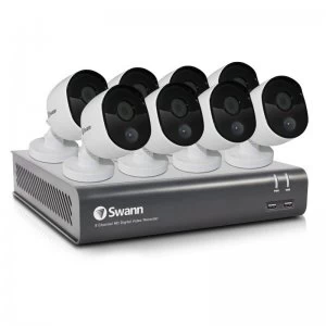 Swann 8 Channel Security System 8x 1080p Thermal Sensing Cameras 1TB H