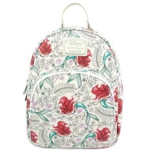 Loungefly Disney Little Mermaid Ariel Aop Mini Backpack