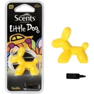 Little Dog Yellow Vanilla Scented Car Air Freshener (Case of 6)