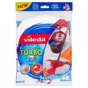 Vileda Easy Wring and Clean Turbo 2 in 1 Microfibre Refill