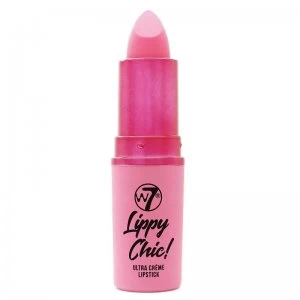 W7 Lippy Chic Ultra Creme Lipstick - Free Speech Pink