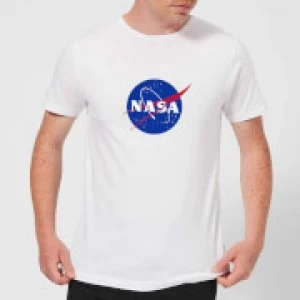 NASA Logo Insignia T-Shirt - White - 5XL