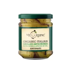 Mr Organic Italian Grilled Artichokes Antipasti 190g