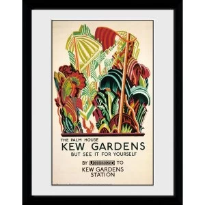 Transport For London Kew Palm House 12" x 16" Framed Collector Print