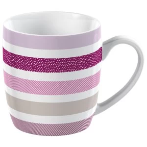 Creative Tops Eh barrel mug strip pink