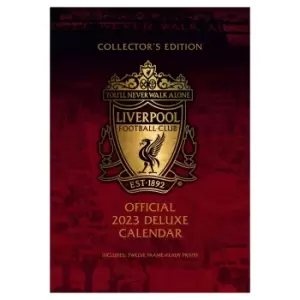 The Liverpool FC 2023 A3 Deluxe Calendar