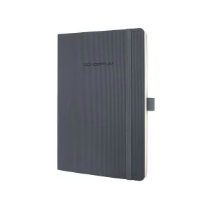 Sigel CONCEPTUM Notebook Softcover Lined 135x210x14mm D Grey