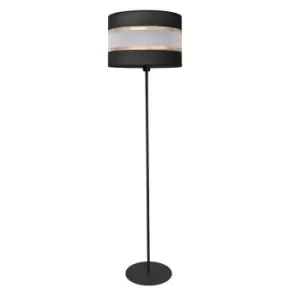 Helen Floor Lamp With Shade Black, Gold 35cm