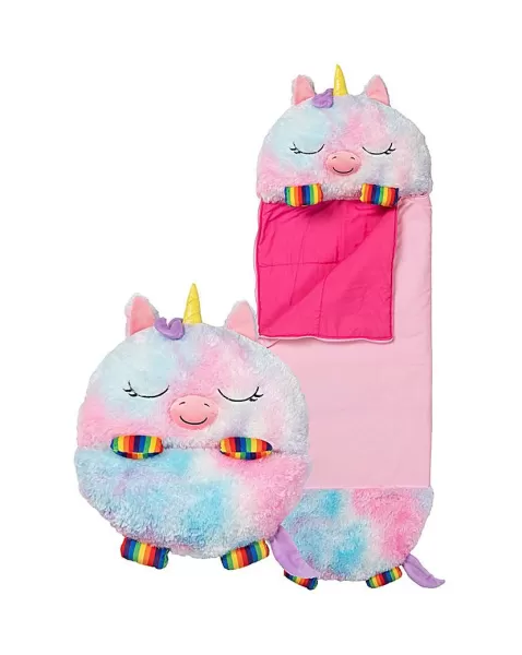 Happy Nappers Rainbow Unicorn Large Sleeping Bag