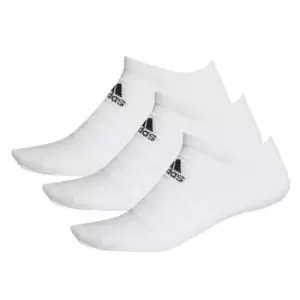 adidas Cut 3 Pack Socks - White