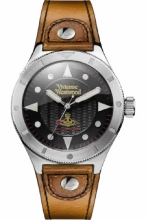 Mens Vivienne Westwood Smithfield Cuff Watch VV160BKBR