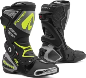 Forma Ice Pro Motorcycle Boots, black-yellow, Size 42, black-yellow, Size 42