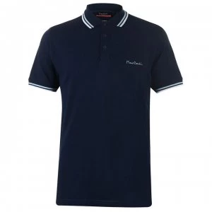 Pierre Cardin Tipped Polo Shirt Mens - Navy