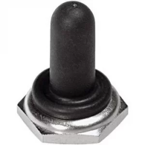 APEM N36116005 Sealing cap Nickel-coated, Black