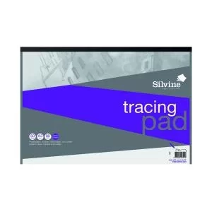 Silvine Professional Tracing Pad 50 Sheets A3 A3TPR SV10794