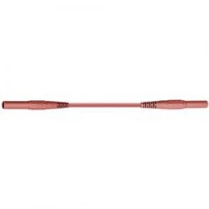 Safety test lead 0.5 m Red Staeubli XMS 419