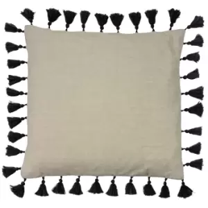 Dune Cushion Black / 45 x 45cm / Polyester Filled