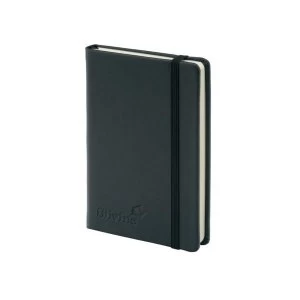 Silvine Executive Pocket Notebook Soft Feel 160 Pages Black
