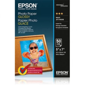 Epson C13S042545 13x18cm Glossy Photo Paper 200g x50