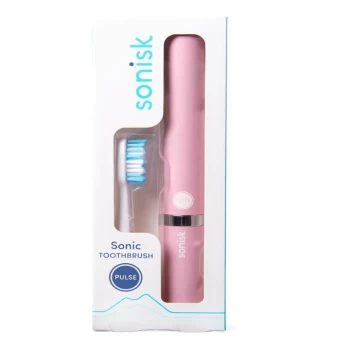 Sonisk Pulse Battery Operated Toothbrush - Dusty Pink
