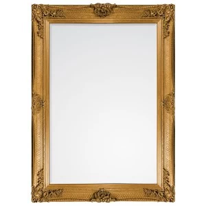 Gallery Abbey Rectangle Mirror - Gold