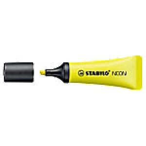 Stabilo Neon Highlighter - Yellow - Pack 10