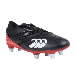 Canterbury SG Junior Phoenix Raze Rugby Boot Black/True Red UK Size2