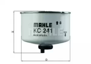 Fuel Filter KC241D 78611089 by MAHLE Original