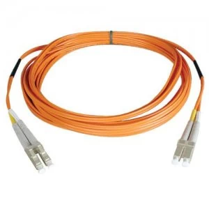 Tripp Lite Duplex Multimode 62.5 125 Fiber Patch Cable Lc Lc 0.3m